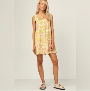 Girl and The Sun Izzy Floral Babydoll Dress